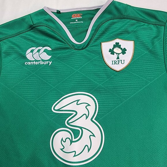 Canterbury Ireland IRFU Rugby Jersey (M) - Picture 4 of 7